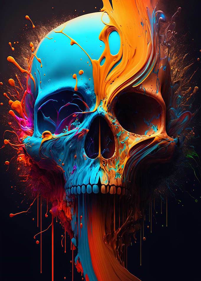 Skull Explosion