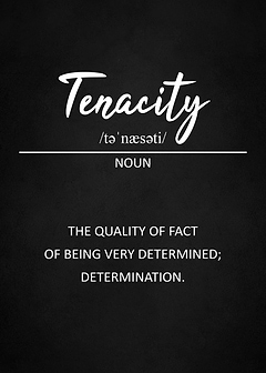 Tenacity definition