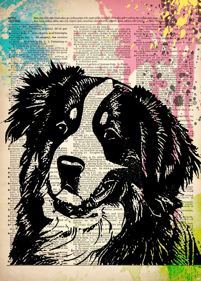 Bernese Mountain Dog ART