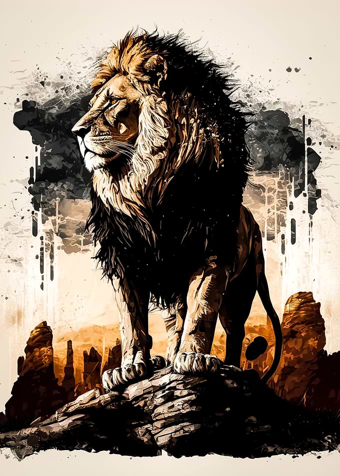 Lion King Of The Jungle