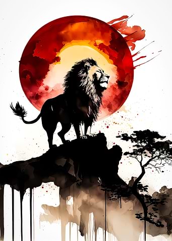 Lion King Of The Jungle