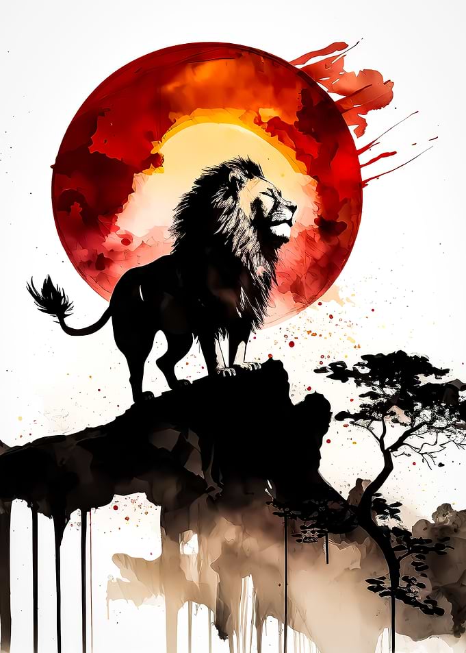 Lion King Of The Jungle
