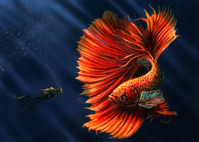 Deep Sea Betta