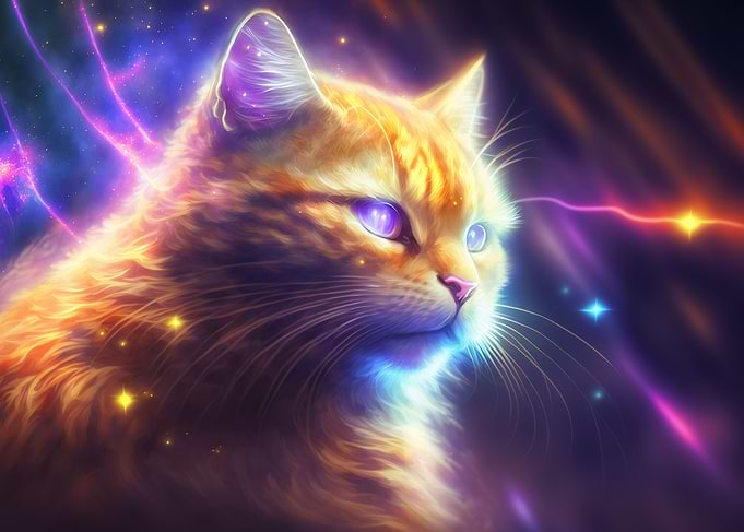 Cosmic Space Cat