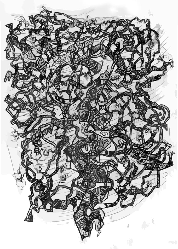 Graphite Railway Maze Tree