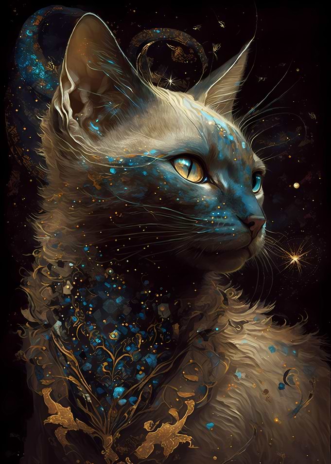 Siamese Cat Enchanted