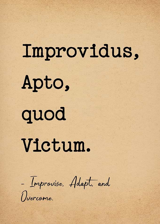 Latin Quote Improvise