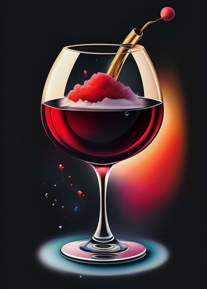 Wine Happy Mood