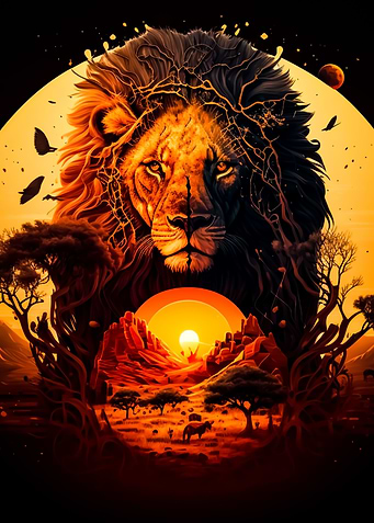 Lion King Of The Jungle