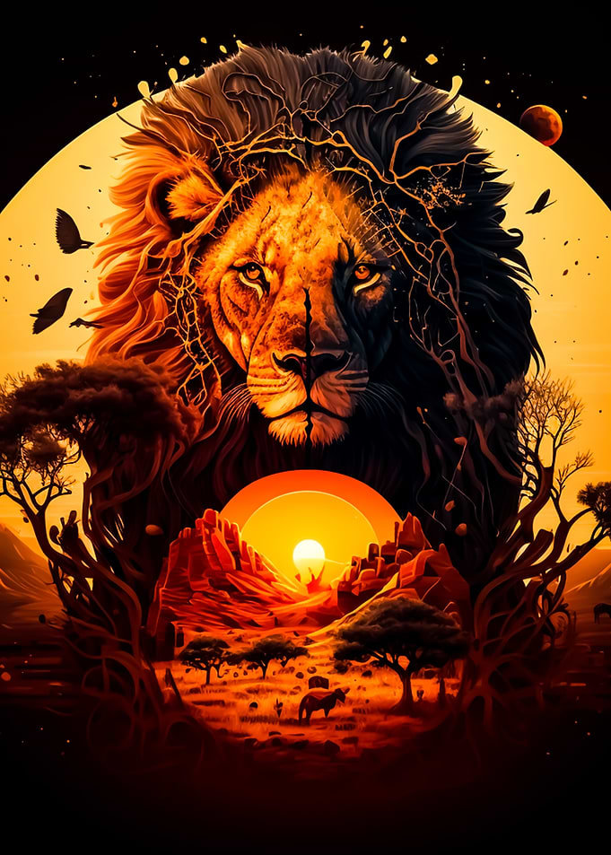 Lion King Of The Jungle