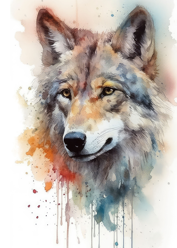 Wolf head