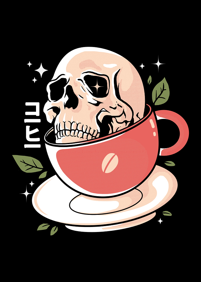 Skull coffee