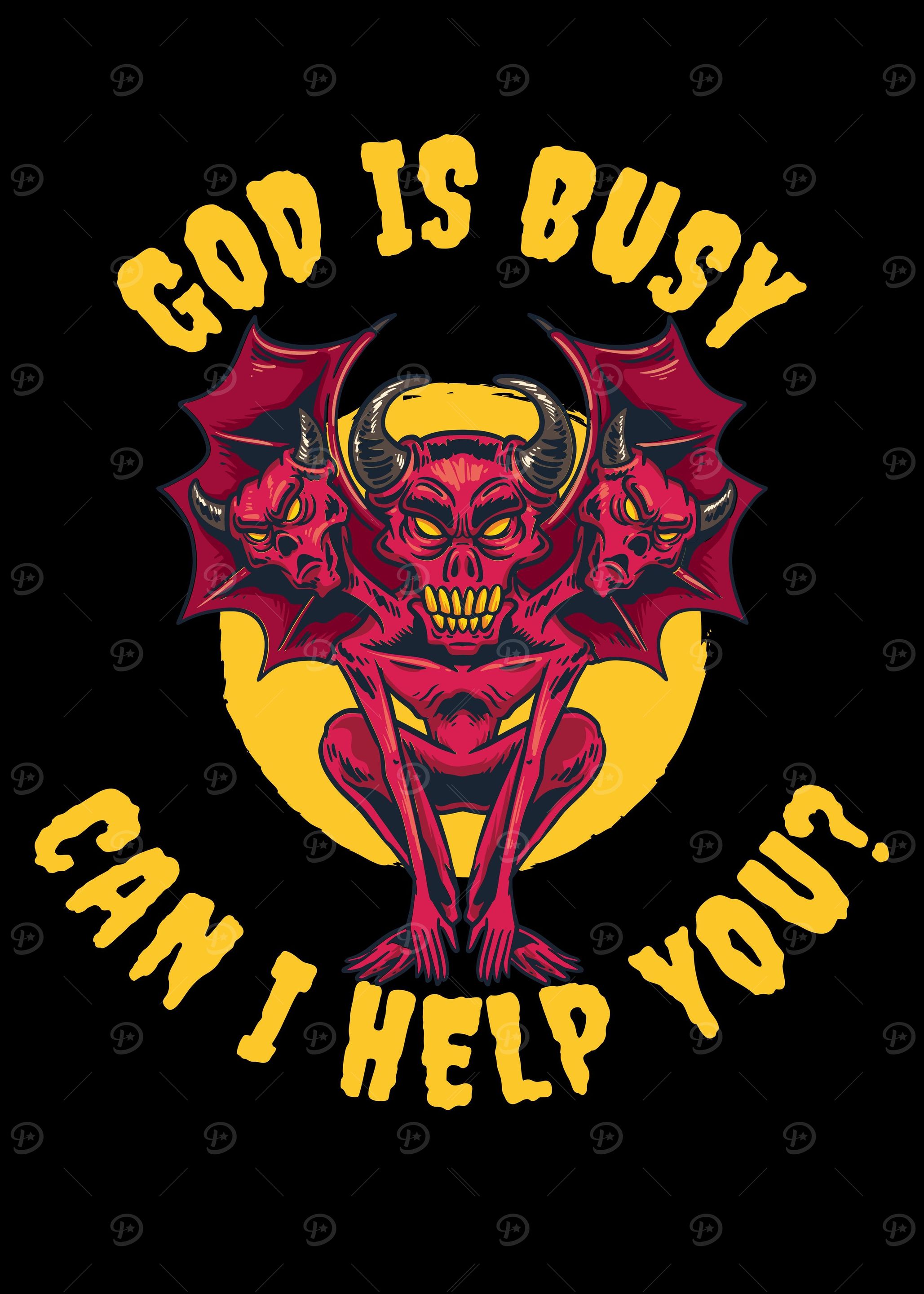 God Is Busy Can I Help You