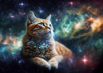 Cosmic Space Cat
