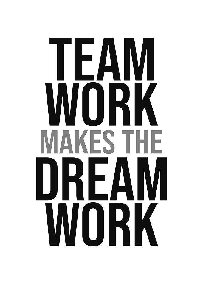 Teamwork inspirational