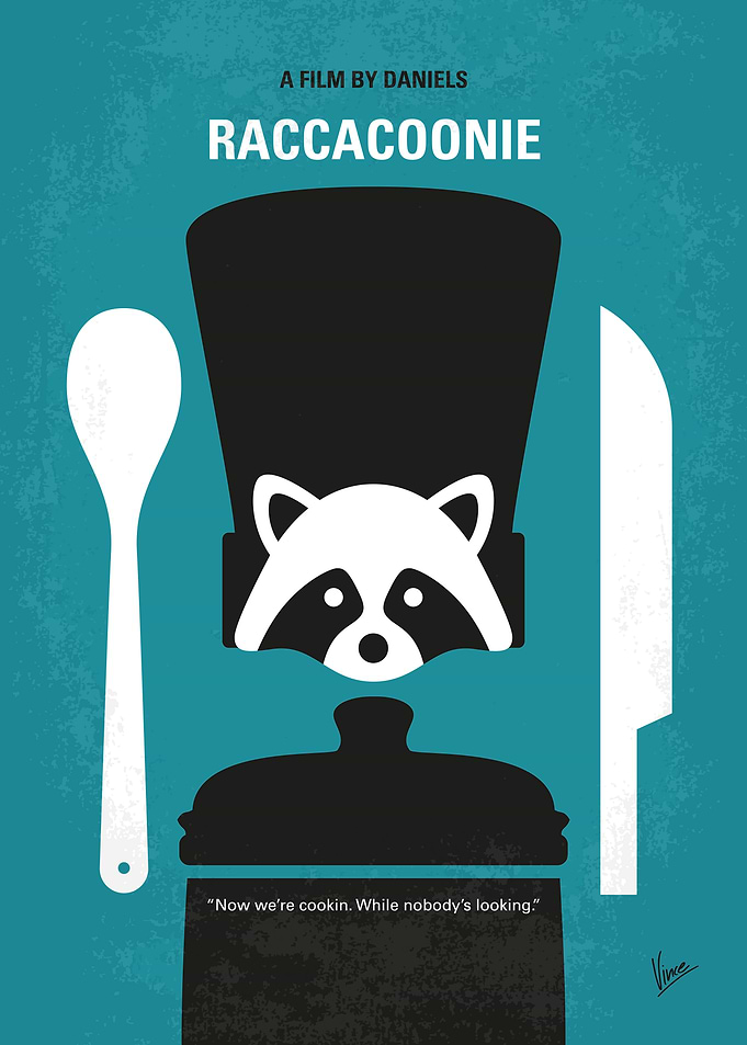No1381 My Raccacoonie