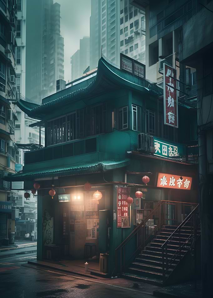 Japan Pixel Art