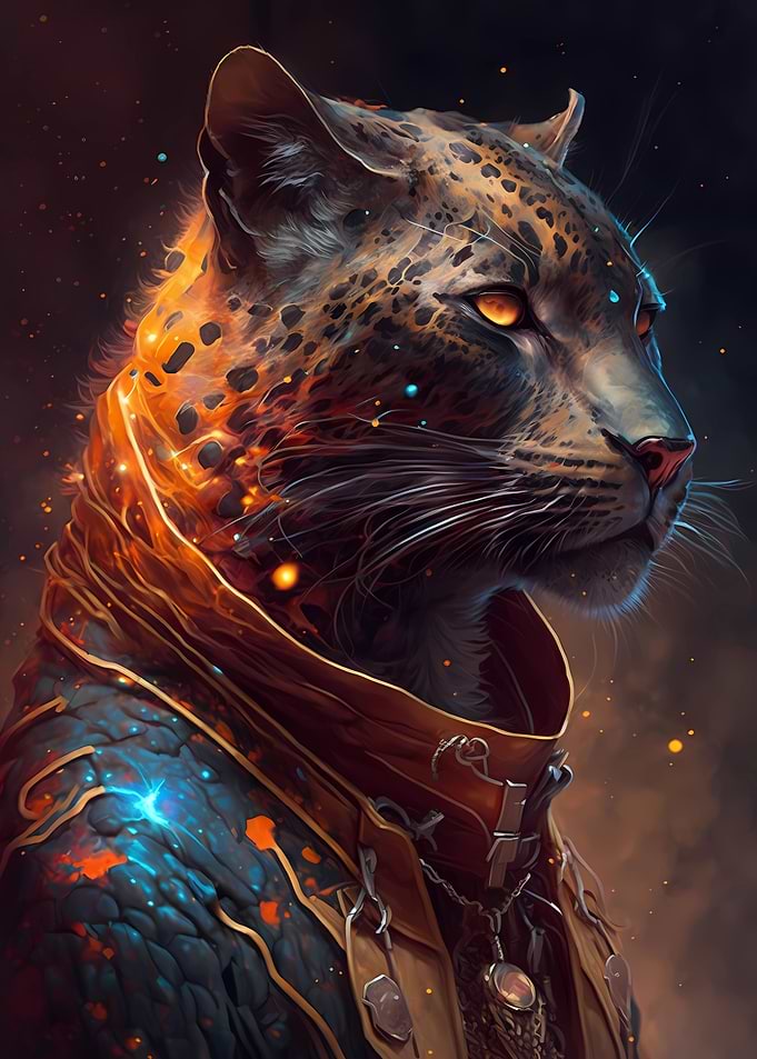 Leopard Cheetah Jag Fancy