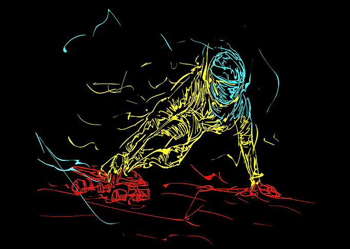 Skateboard Riding