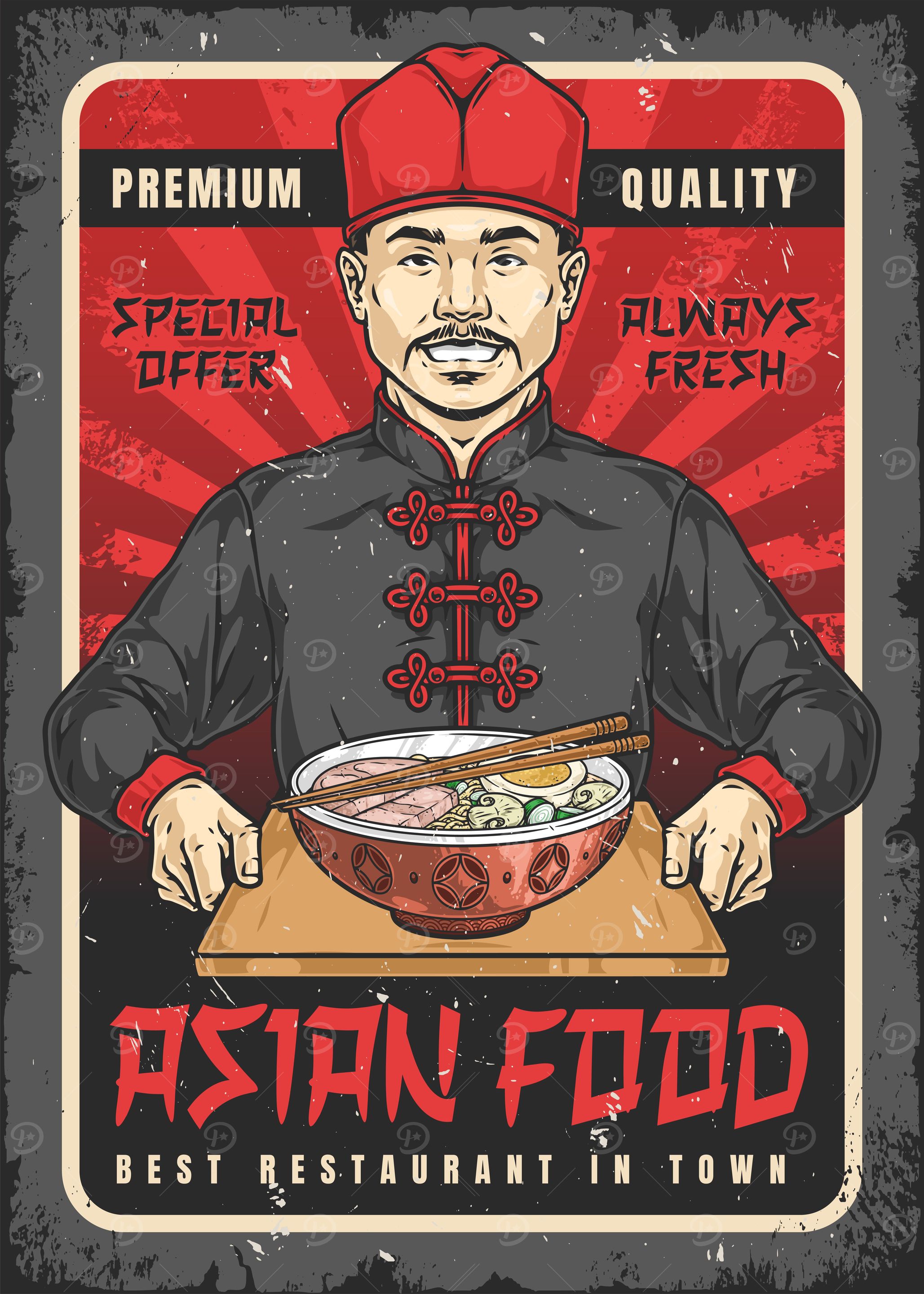 Asian Food Sushi Ramen