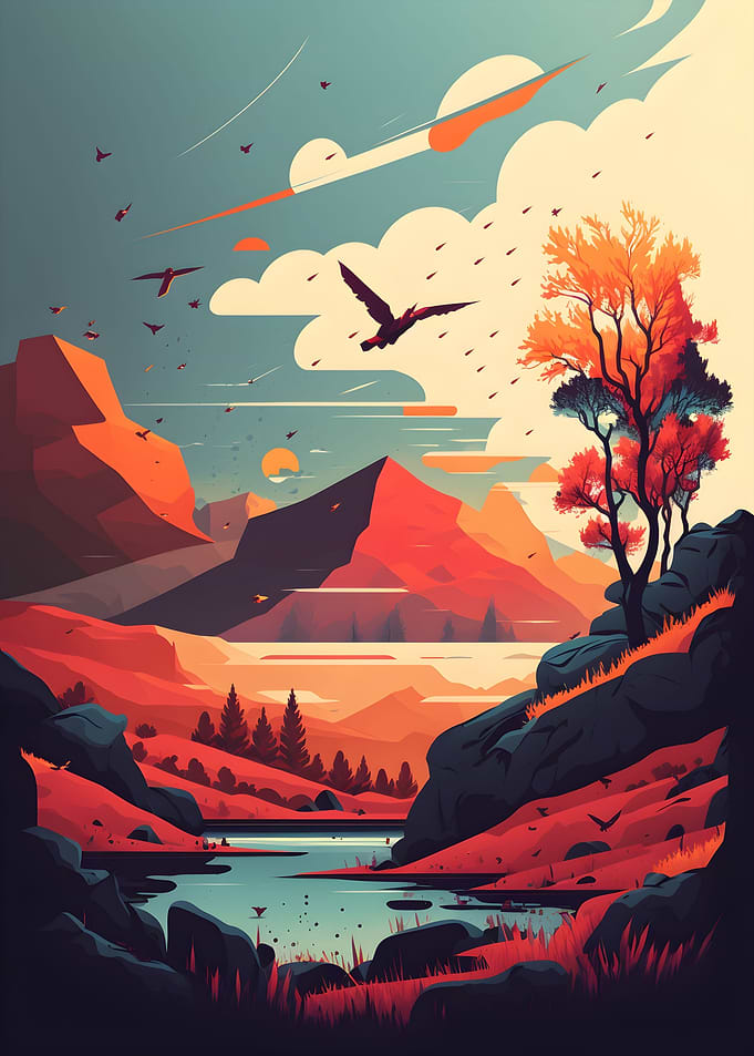 Mountain landscape
