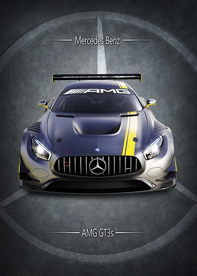 MERCEDES BENZ AMG GT3s