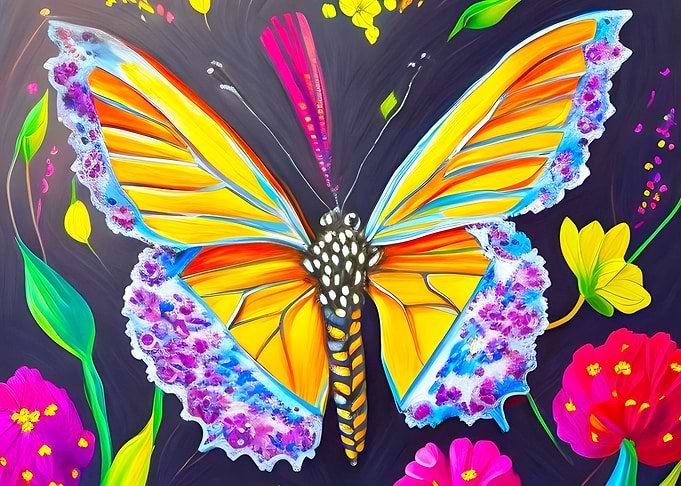 Butterfly Painting