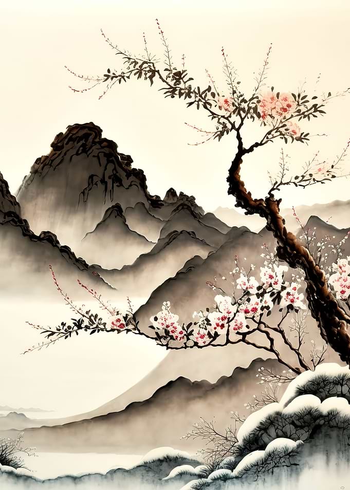Japanese cherry blossoms