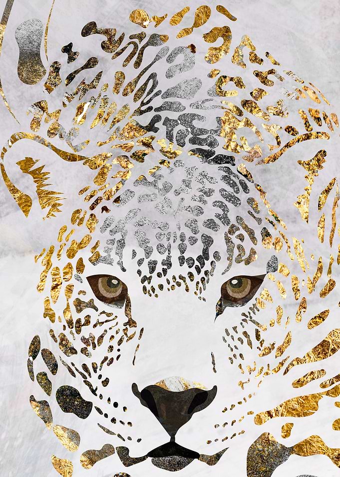 White gold jaguar
