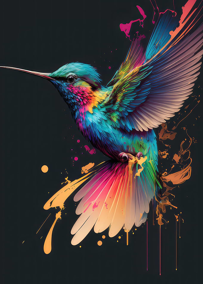 Colorful Hummingbird