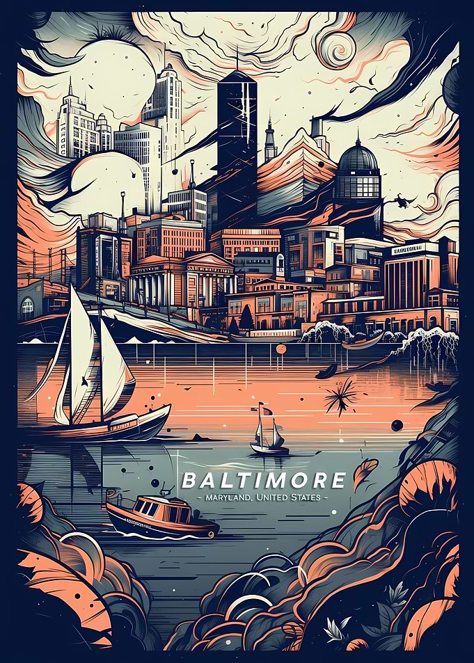 Baltimore Urban landscape
