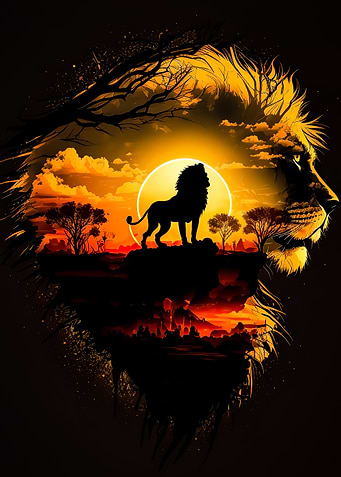 Lion King Of The Jungle