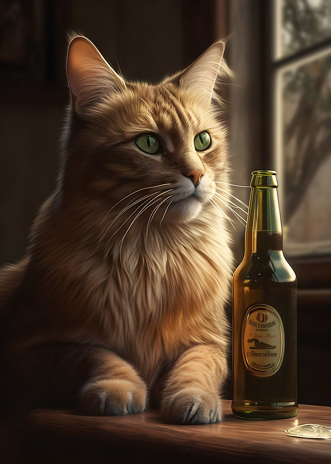 Sad Cat Beer