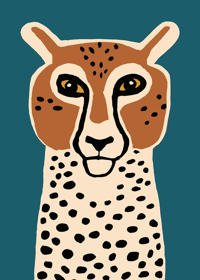 Retro Cheetah