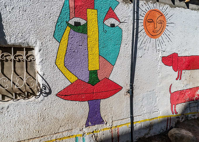 Wall graffiti