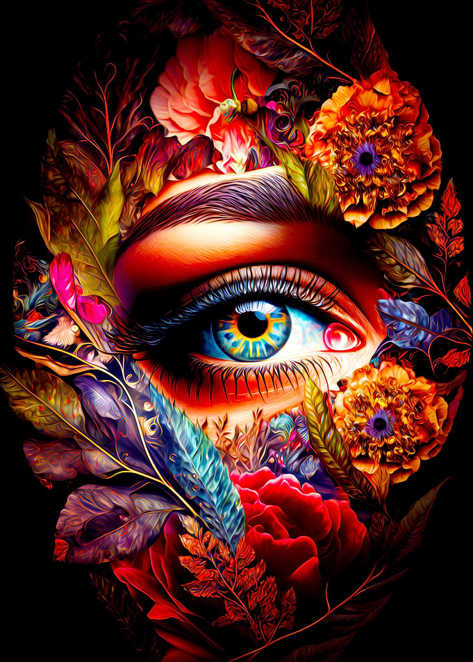 Colorful Eye