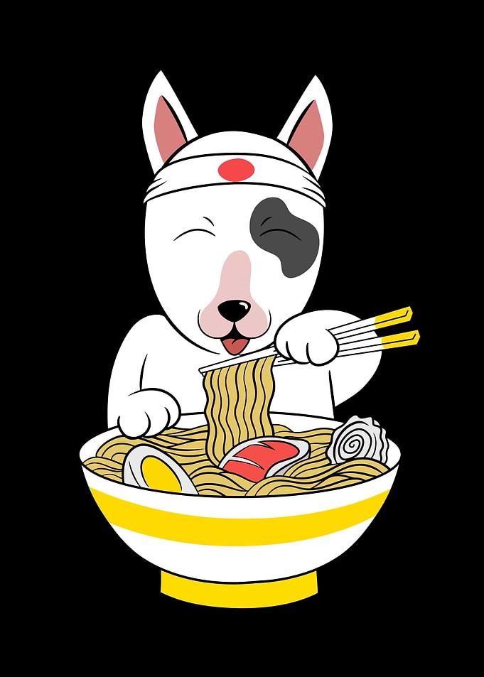 Bull Terrier Ramen