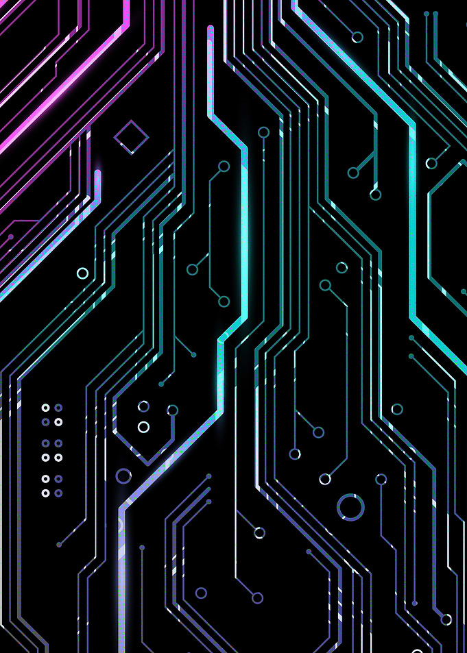 Cyber Vaporwave Aesthetic