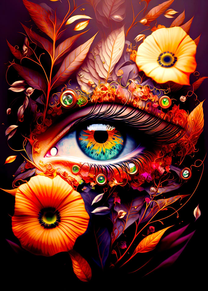 Colorful Eye