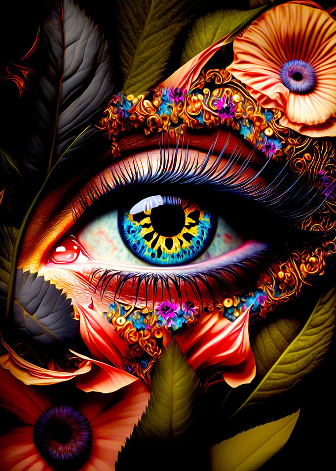 Colorful Eye