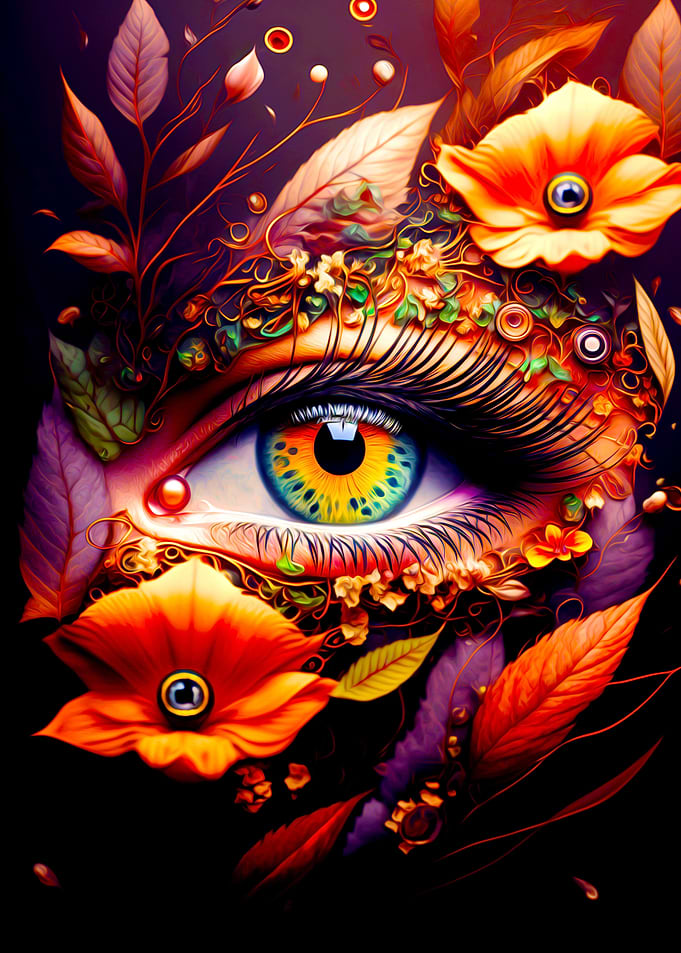 Colorful Eye