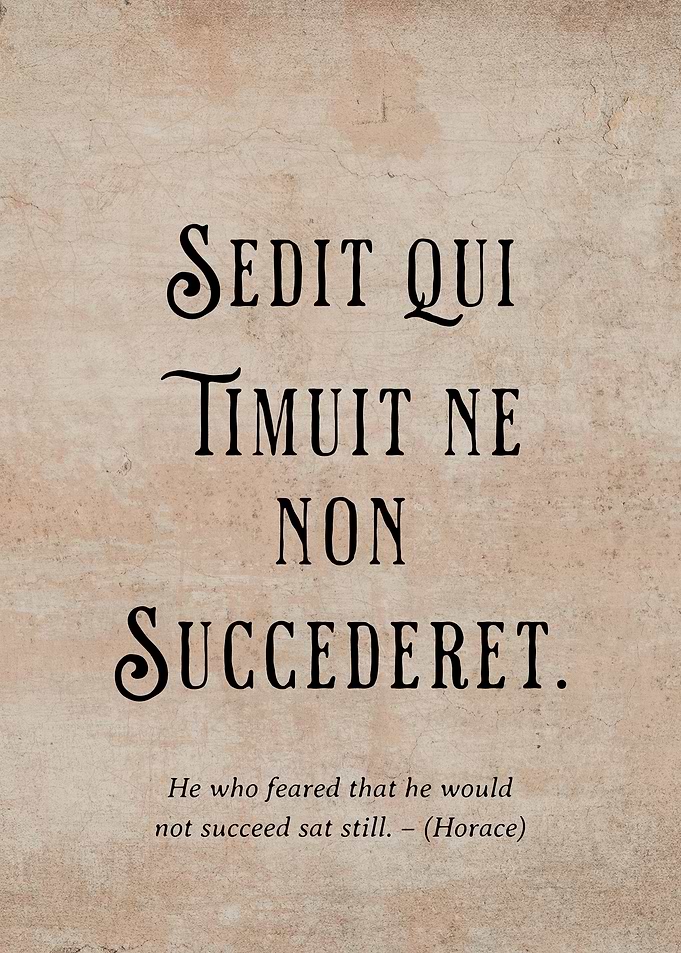 Latin Quote To Succeed