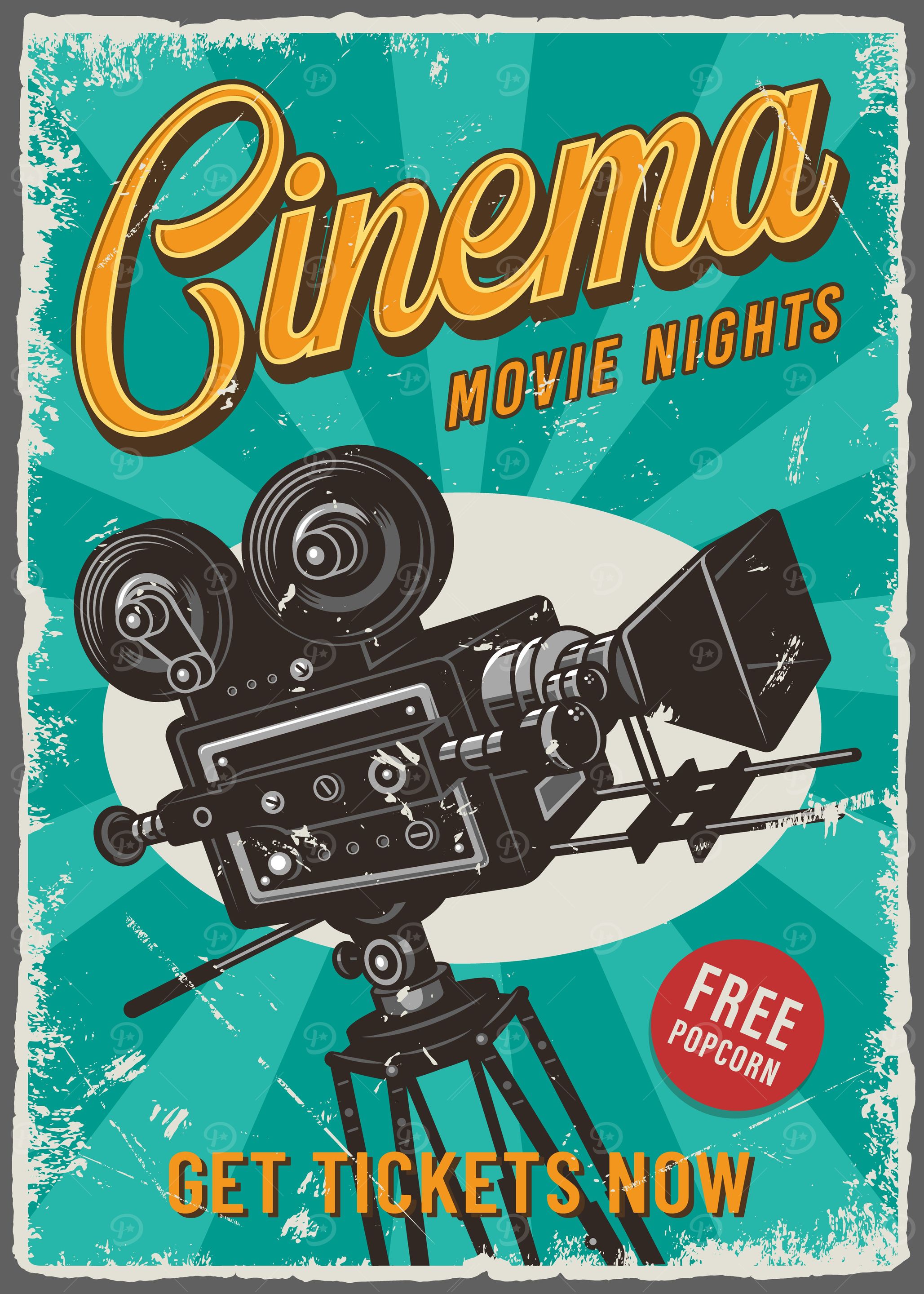 vintage cinema posters