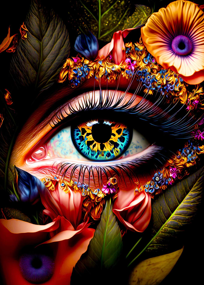 Colorful Eye