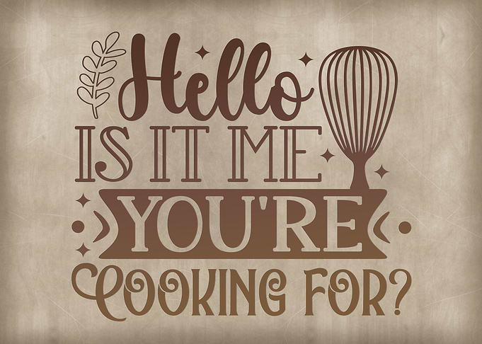 Who are cooking for