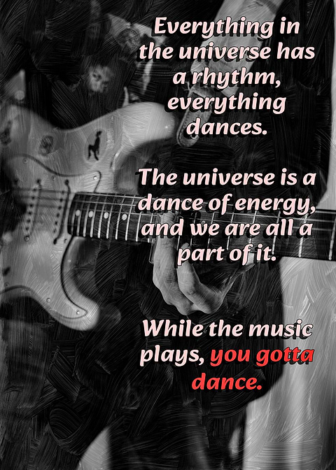 You Gotta Dance — man cave metal poster