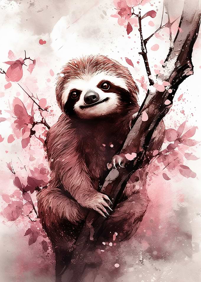 Sloth Happy