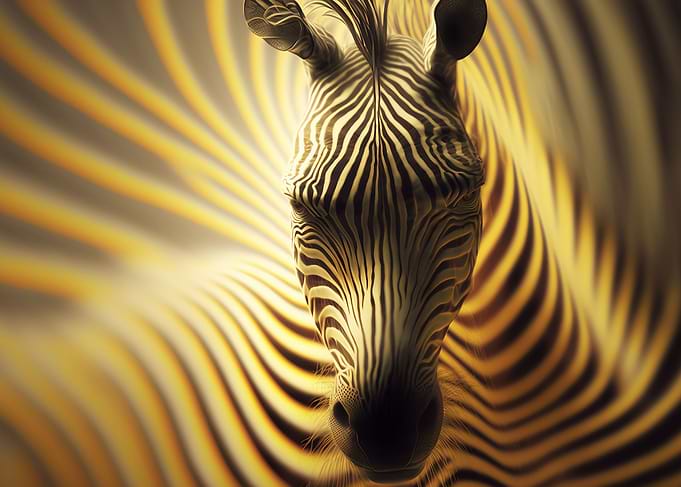 Cosmic Space Zebra