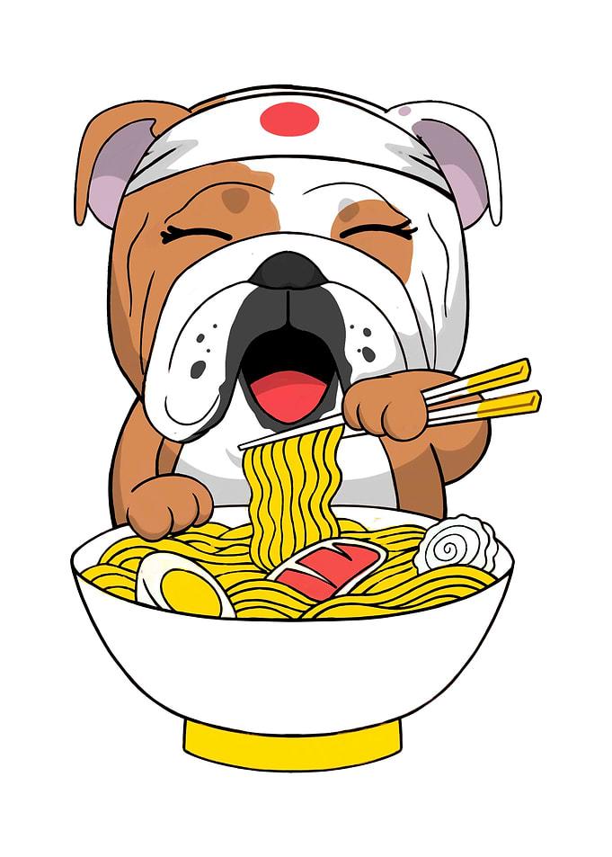 English Bulldog Ramen