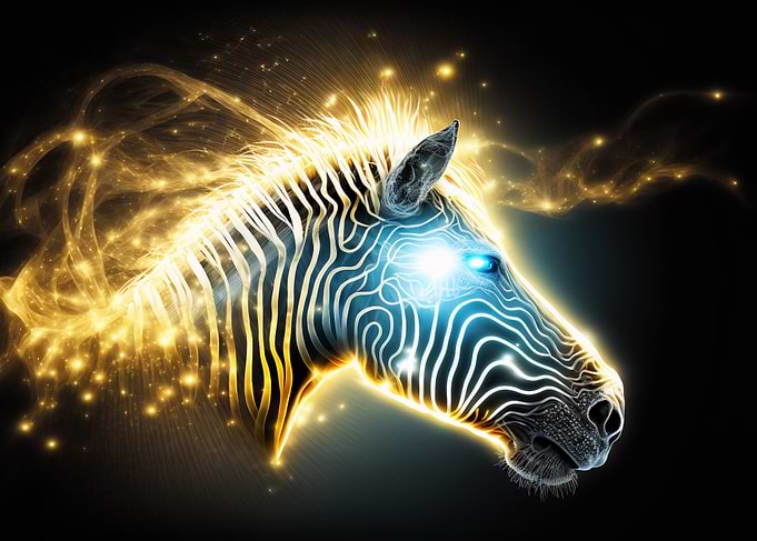 Cosmic Space Zebra